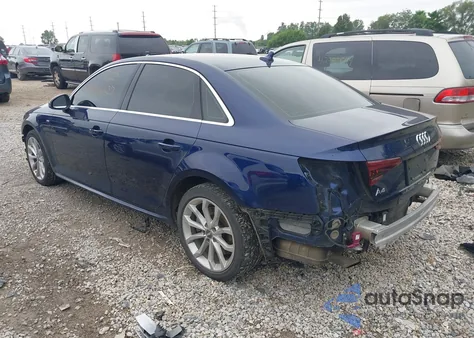 2019 Audi A4 45 Premium from USA, damaged, VIN WAUFNAF42KA028419